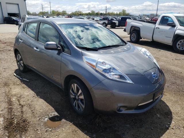 Salvage cars for sale from Copart Nampa, ID: 2015 Nissan Leaf S