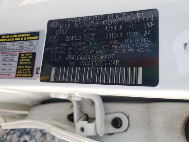 2018 KIA CADENZA LU KNALC4J14J5096607