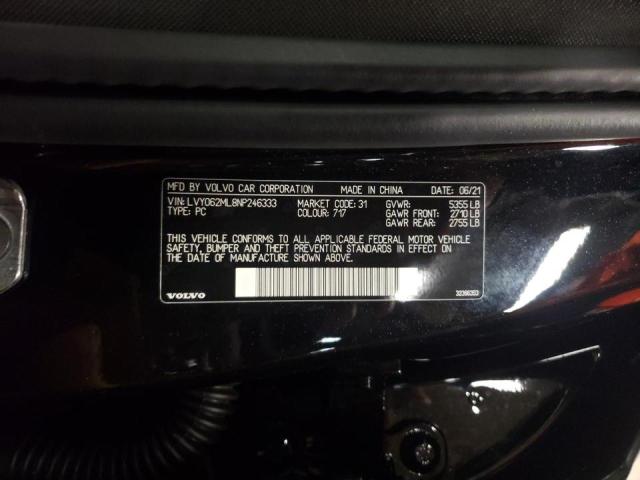 2022 VOLVO S90 B6 INS LVY062ML8NP246333