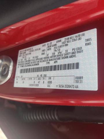 2022 FORD ESCAPE TIT 1FMCU9J94NUA38409