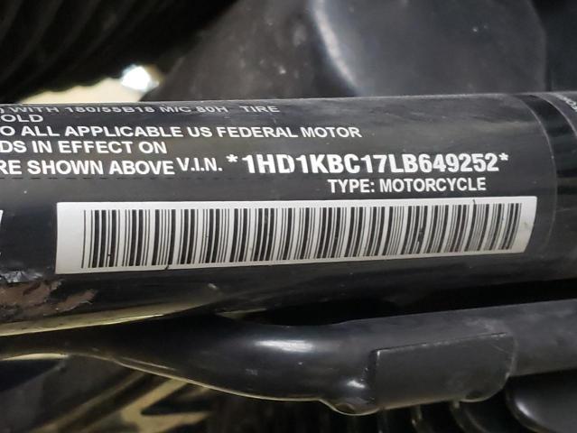 2020 HARLEY-DAVIDSON FLHX 1HD1KBC17LB649252