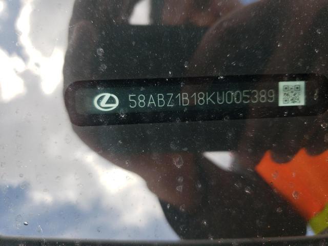 2019 LEXUS ES300H 58ABZ1B18KU005389
