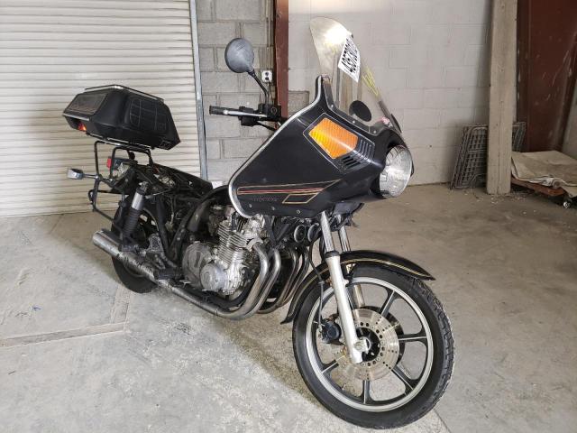 Salvage cars for sale from Copart Leroy, NY: 1983 Kawasaki KZ1100 A