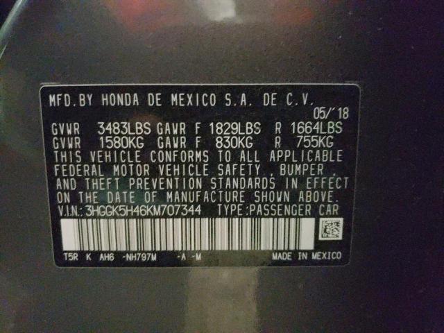 2019 HONDA FIT LX 3HGGK5H46KM707344