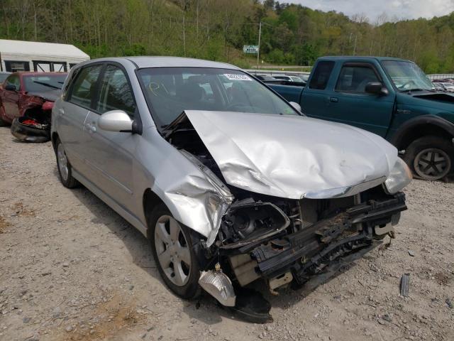 Salvage cars for sale from Copart Hurricane, WV: 2008 KIA SPECTRA5 5