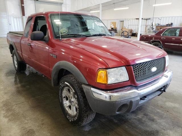 Salvage cars for sale from Copart Avon, MN: 2003 Ford Ranger SUP