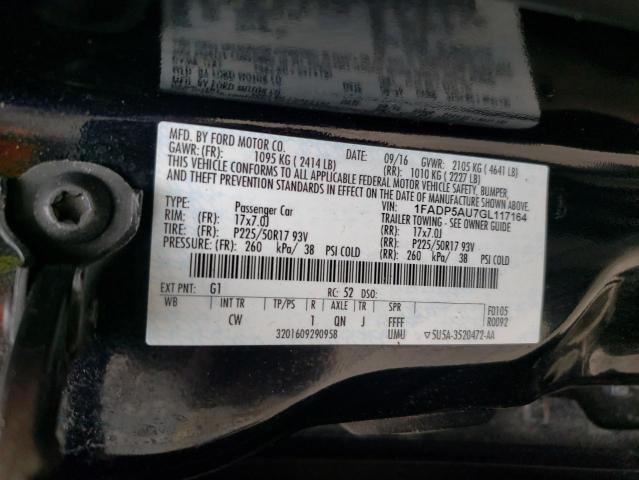 2016 FORD C-MAX SE 1FADP5AU7GL117164