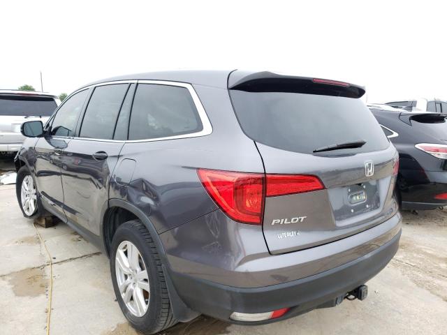 2016 HONDA PILOT LX 5FNYF5H18GB015062