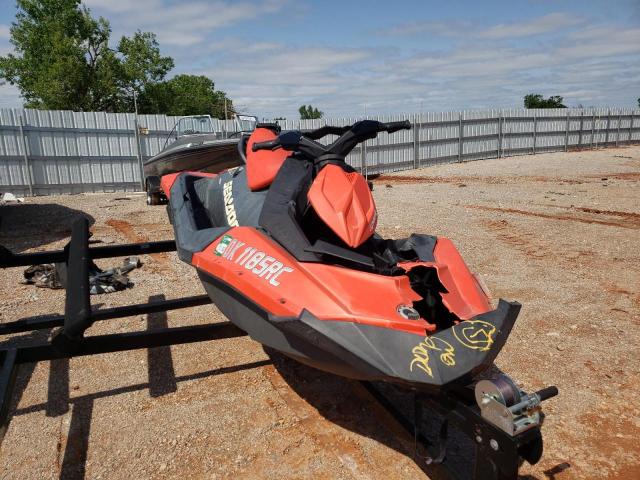Salvage boats for sale at Oklahoma City, OK auction: 2016 Seadoo Spark