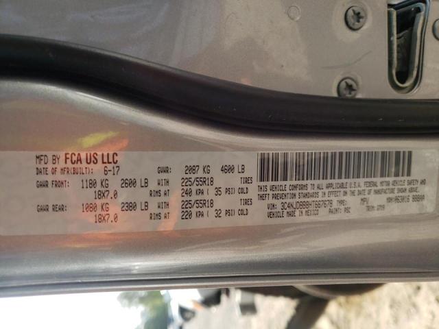 2017 JEEP COMPASS LA 3C4NJDBB8HT667678