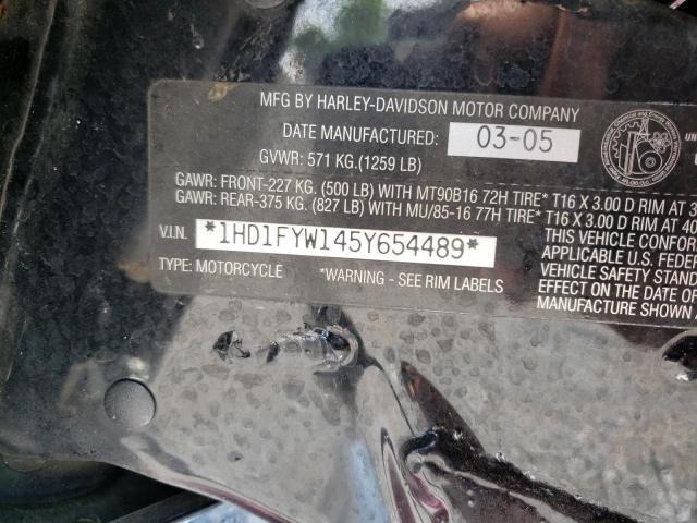2005 HARLEY-DAVIDSON FLHRSI 1HD1FYW145Y654489