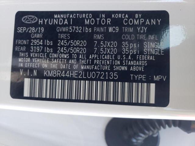 2020 HYUNDAI PALISADE S KM8R44HE2LU072135