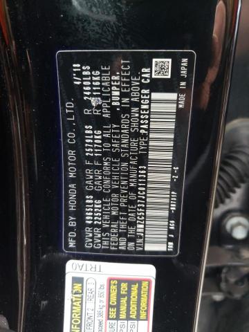 2018 HONDA CLARITY TO JHMZC5F37JC011363