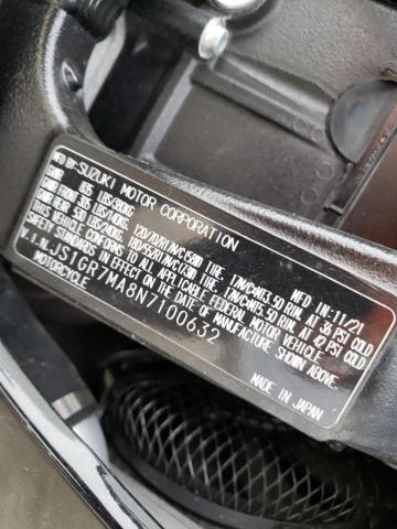 2022 SUZUKI GSXR750 JS1GR7MA8N7100632