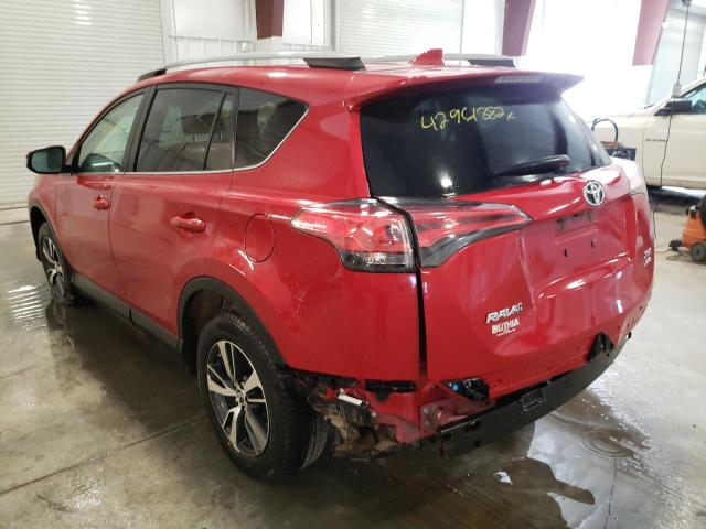 2017 TOYOTA RAV4 XLE 2T3RFREV9HW678672