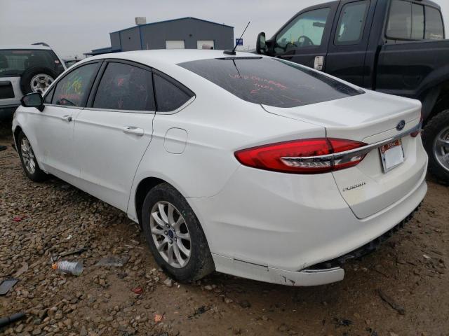 3FA6P0G70HR163662 Ford FUSION S