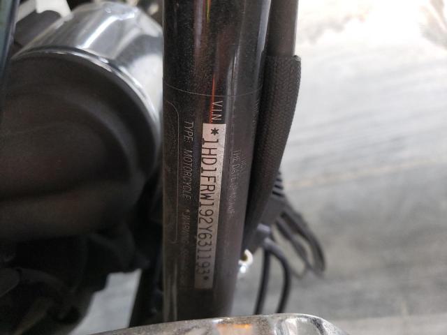 2002 HARLEY-DAVIDSON FLHRCI 1HD1FRW192Y631193