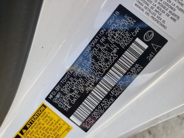 2018 LEXUS LC 500 JTHHP5AY3JA005543