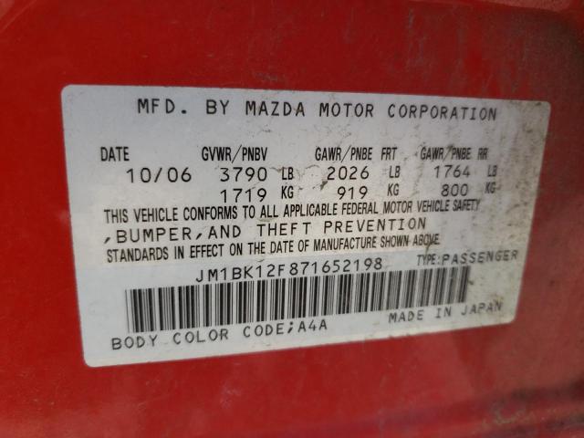 Фото: JM1BK12F871652198 - 10