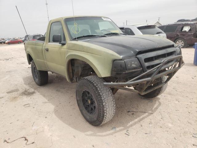 Salvage cars for sale from Copart Andrews, TX: 2000 Ford Ranger