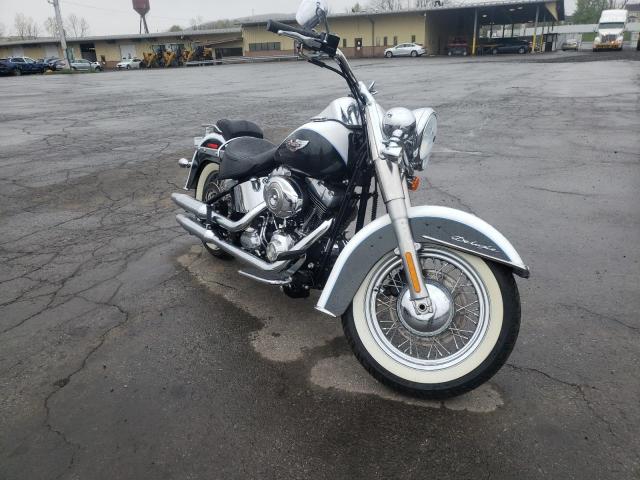 Salvage cars for sale from Copart Marlboro, NY: 2009 Harley-Davidson Flstn