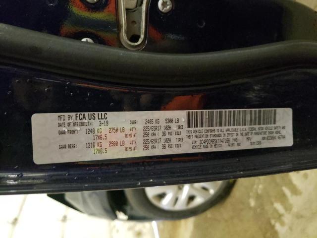 2019 DODGE JOURNEY SE 3C4PDCAB5KT747166