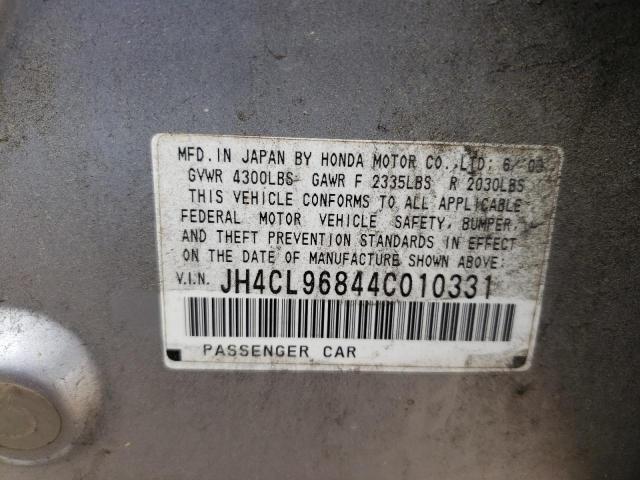 JH4CL96844C010331 Acura TSX