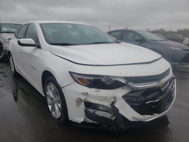 Salvage cars for sale at New Britain, CT auction: 2021 Chevrolet Malibu LT