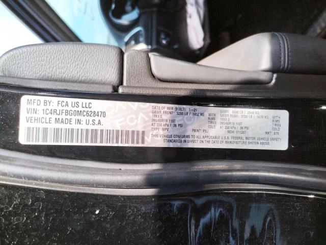 2021 JEEP GRAND CHER 1C4RJFBG0MC628470