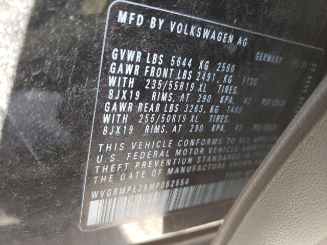 2021 VOLKSWAGEN ID.4 PRO WVGRMPE25MP052554