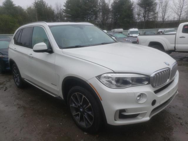 Salvage cars for sale at Billerica, MA auction: 2015 BMW X5 XDRIVE3