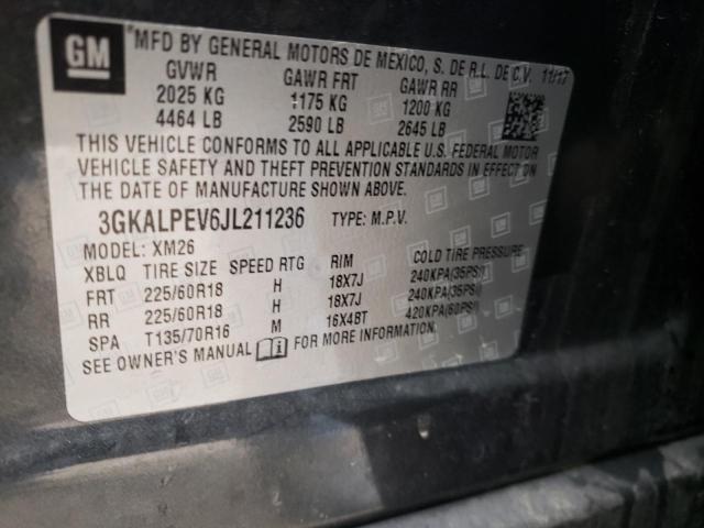 3GKALPEV6JL211236 Gmc Terrain Sl 2018. Фото: 9