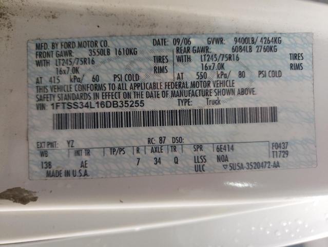 1FTSS34L16DB35255 Ford Econoline 2006. Фото: 9