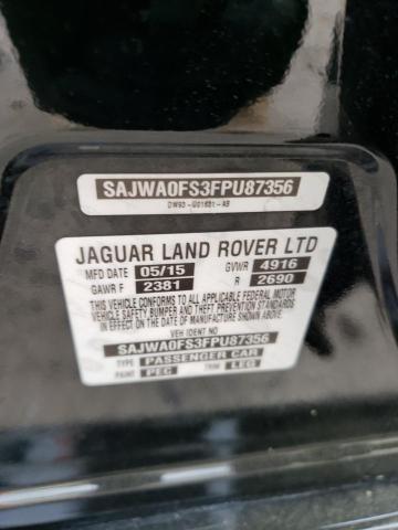 2015 JAGUAR XF 2.0T PR SAJWA0FS3FPU87356