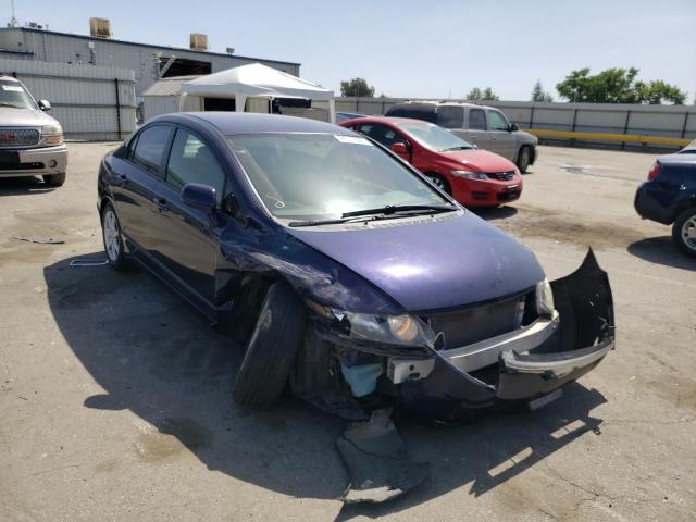 Salvage cars for sale from Copart Bakersfield, CA: 2008 Honda Civic LX