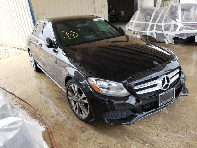 Salvage cars for sale from Copart San Antonio, TX: 2018 Mercedes-Benz C300