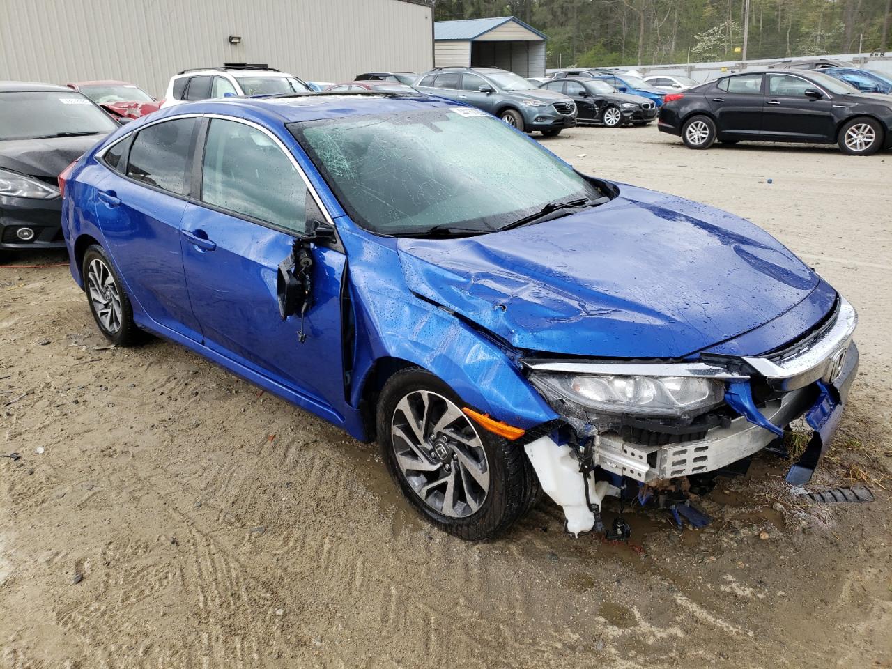 Honda Civic 2017 Blue