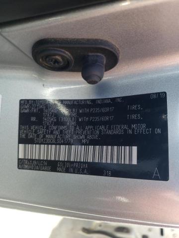 2020 TOYOTA SIENNA XLE 5TDYZ3DC6LS041779