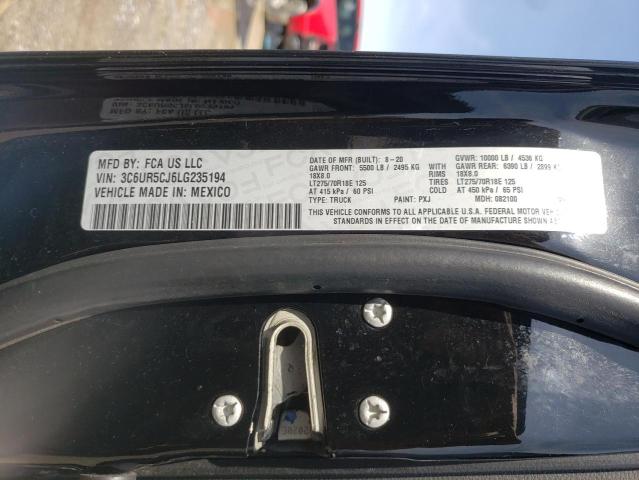 2020 RAM 2500 TRADE 3C6UR5CJ6LG235194