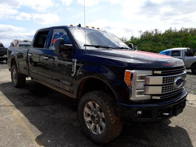 Salvage trucks for sale at West Mifflin, PA auction: 2019 Ford F350 Super