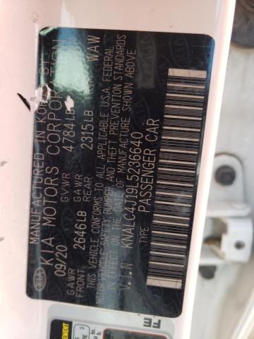 2020 KIA CADENZA TE KNALC4J19L5236640