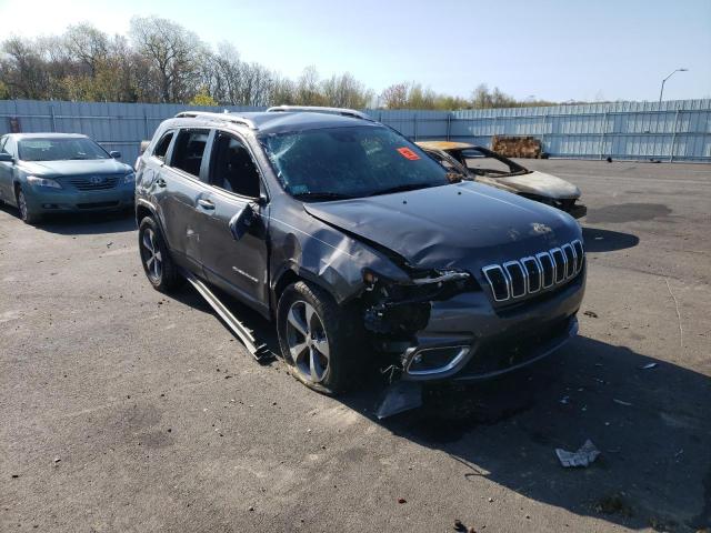 Salvage cars for sale from Copart Assonet, MA: 2019 Jeep Cherokee L