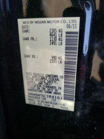 2016 NISSAN MAXIMA 3.5 - 1N4AA6AP3GC384161