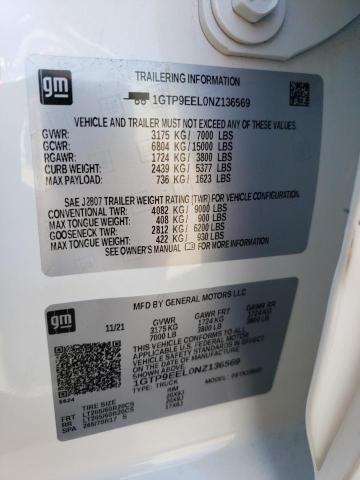2022 GMC SIERRA 1GTP9EEL0NZ136569
