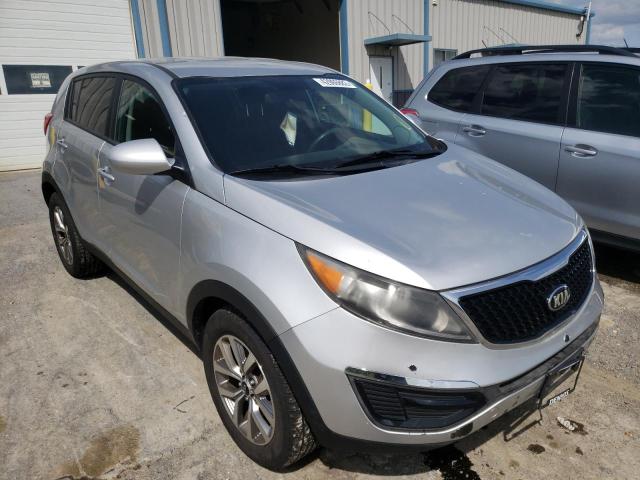 Salvage cars for sale from Copart Chambersburg, PA: 2016 KIA Sportage