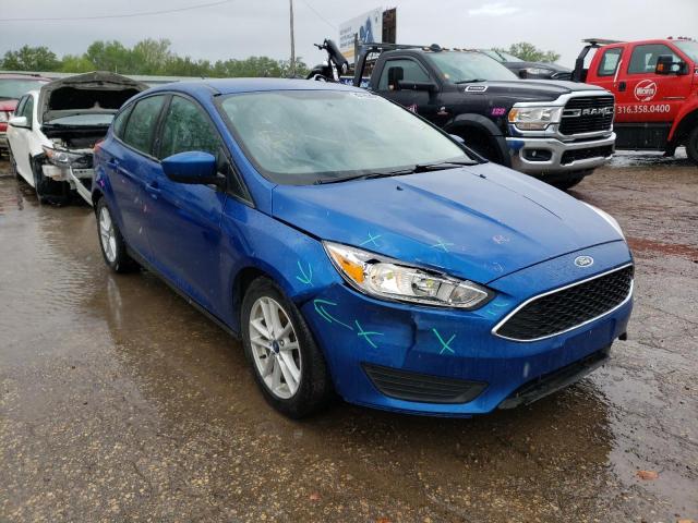 Salvage cars for sale from Copart Wichita, KS: 2018 Ford Focus SE