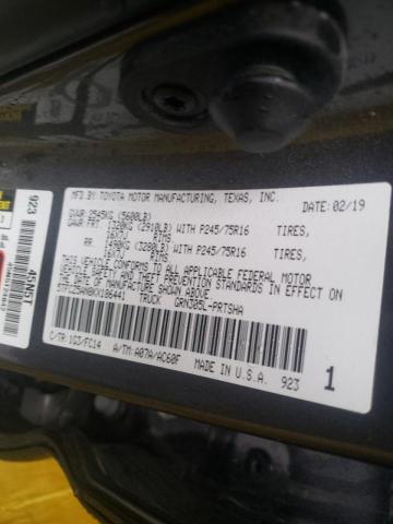 5TFCZ5AN8KX186441 Toyota Tacoma Dou 2019. Фото: 9