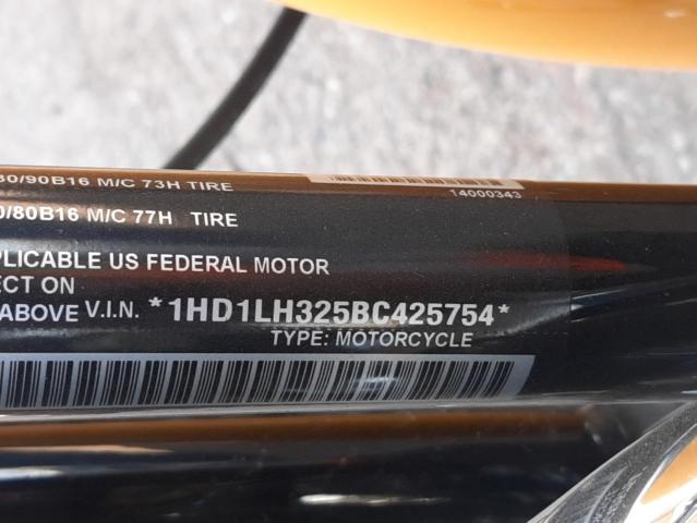 2011 HARLEY-DAVIDSON XLH1200 CP 1HD1LH325BC425754