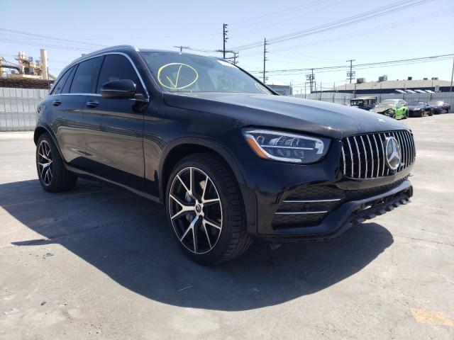 Salvage cars for sale from Copart Sun Valley, CA: 2021 Mercedes-Benz GLC 43 4matic