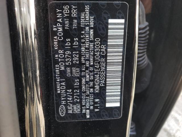 2015 HYUNDAI GENESIS 3. KMHGN4JE4FU043030
